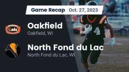 Recap: Oakfield  vs. North Fond du Lac  2023