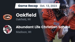 Recap: Oakfield  vs. Abundant Life Christian School 2023