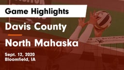 Davis County  vs North Mahaska  Game Highlights - Sept. 12, 2020