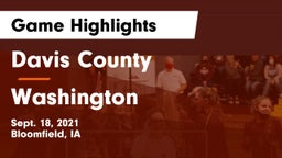 Davis County  vs Washington  Game Highlights - Sept. 18, 2021
