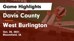 Davis County  vs West Burlington Game Highlights - Oct. 20, 2021