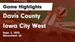 Davis County  vs Iowa City West Game Highlights - Sept. 2, 2023