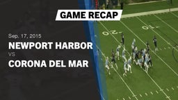 Recap: Newport Harbor  vs. Corona del Mar  2015