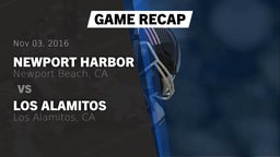 Recap: Newport Harbor  vs. Los Alamitos  2016