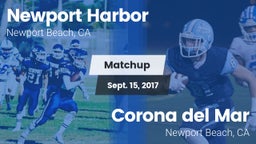 Matchup: Newport Harbor High vs. Corona del Mar  2017