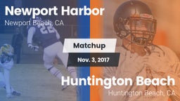 Matchup: Newport Harbor High vs. Huntington Beach  2017