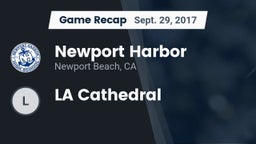 Recap: Newport Harbor  vs. LA Cathedral 2017