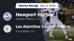 Recap: Newport Harbor  vs. Los Alamitos Varsity Griffins 2018
