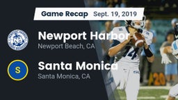 Recap: Newport Harbor  vs. Santa Monica  2019