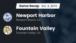 Recap: Newport Harbor  vs. Fountain Valley  2019
