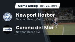 Recap: Newport Harbor  vs. Corona del Mar  2019