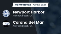 Recap: Newport Harbor  vs. Corona del Mar  2021
