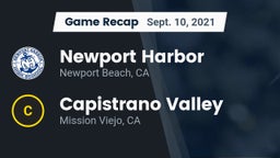 Recap: Newport Harbor  vs. Capistrano Valley  2021