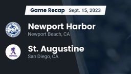 Recap: Newport Harbor  vs. St. Augustine  2023