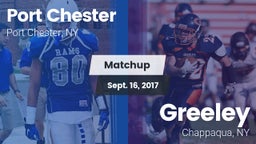 Matchup: Port Chester vs. Greeley  2017