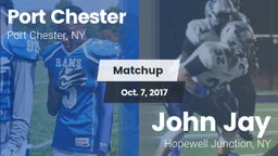 Matchup: Port Chester vs. John Jay  2017