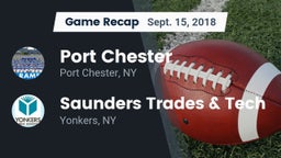 Recap: Port Chester  vs. Saunders Trades & Tech  2018