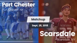 Matchup: Port Chester vs. Scarsdale  2018