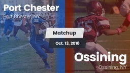 Matchup: Port Chester vs. Ossining  2018