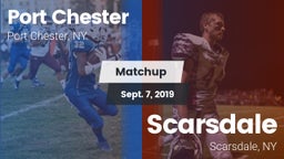 Matchup: Port Chester vs. Scarsdale  2019