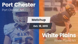 Matchup: Port Chester vs. White Plains  2019