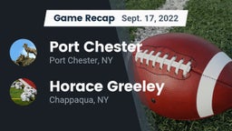 Recap: Port Chester  vs. Horace Greeley  2022