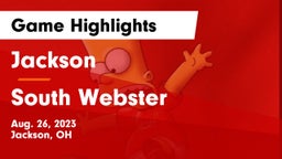 Jackson  vs South Webster Game Highlights - Aug. 26, 2023