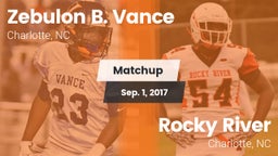 Matchup: Zebulon B. Vance vs. Rocky River  2017