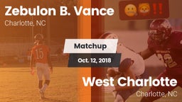 Matchup: Zebulon B. Vance vs. West Charlotte  2018