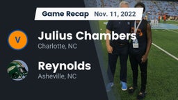 Recap: Julius Chambers  vs. Reynolds  2022