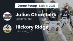 Recap: Julius Chambers  vs. Hickory Ridge  2023