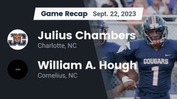 Recap: Julius Chambers  vs. William A. Hough  2023