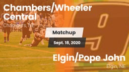 Matchup: Chambers vs. Elgin/Pope John  2020