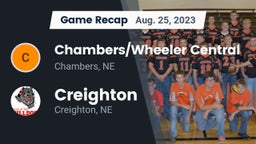 Recap: Chambers/Wheeler Central  vs. Creighton  2023