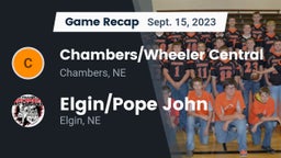 Recap: Chambers/Wheeler Central  vs. Elgin/Pope John  2023