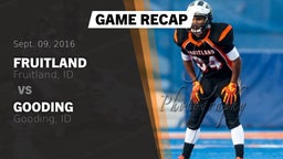 Recap: Fruitland  vs. Gooding  2016