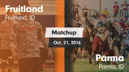 Matchup: Fruitland vs. Parma  2016