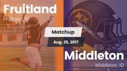 Matchup: Fruitland vs. Middleton  2017