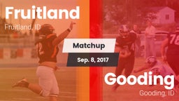 Matchup: Fruitland vs. Gooding  2017