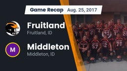 Recap: Fruitland  vs. Middleton  2017