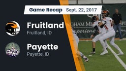 Recap: Fruitland  vs. Payette  2017