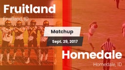 Matchup: Fruitland vs. Homedale  2017