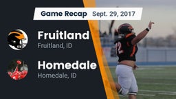 Recap: Fruitland  vs. Homedale  2017