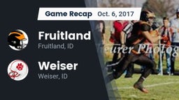 Recap: Fruitland  vs. Weiser  2017