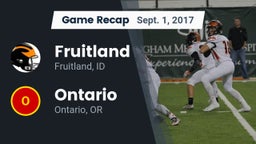 Recap: Fruitland  vs. Ontario  2017