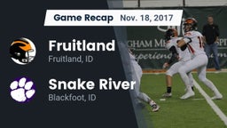 Recap: Fruitland  vs. Snake River  2017