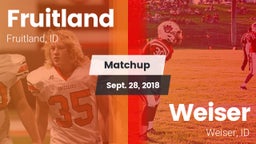 Matchup: Fruitland vs. Weiser  2018