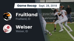 Recap: Fruitland  vs. Weiser  2018