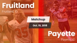 Matchup: Fruitland vs. Payette  2018