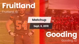 Matchup: Fruitland vs. Gooding  2019